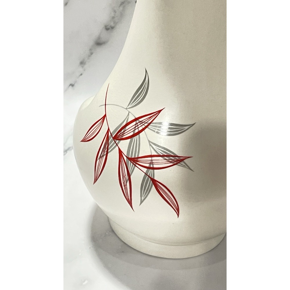 Rare Vintage Beswick England 1367 Ceramic Jug – Mid-Century Modern‎ Leaf Design - Picture 9 of 15